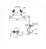 Huber Croisette Douchethermostaatkraan incl. Glijstang Brons CSS0101027