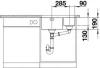 Blanco spoelbak Andano 340/180 Onderbouw BR 518317