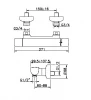 Huber Icon Douchethermostaatkraan chroom 880.05H.CR