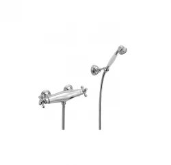 Huber Croisette Douchethermostaat met handdouche Goud CSD010102G