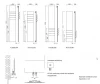 Instamat Flaps designradiator 171x35cm glanzend wit FLA170.35A