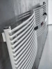 Instamat Curvi designradiator 24,8x148,5cm glanzend wit CU150.10