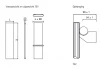 Instamat Tempo  - V designradiator 103 x 39.8 cm glanzend wit TEV100