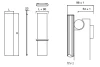 Instamat Tempo  - V designradiator 173 x 39.8 cm glanzend wit TEV170-2