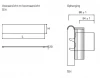 Instamat Tempo  - H designradiator 123 x 39.8 cm glanzend wit TEH120