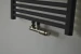 Radiator aansluitset thermostaat midden onder haaks kleur RVS 1208915652