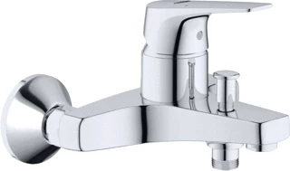 Grohe BauFlow opbouw badmengkraan chroom glans 23756000