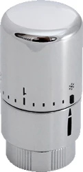 Zehnder radiatorthermostaatknop chroom 841278