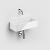 Clou New Flush 3.1 fontein zonder kranenbank wit keramiek compositie