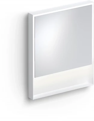 Clou Look at Me spiegel 70cm LED-verlichting IP44 mat wit