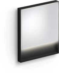 Clou Look at Me spiegel 70cm LED-verlichting IP44 mat zwart