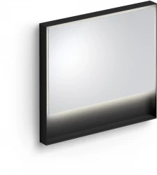 Clou Look at Me spiegel 90cm LED-verlichting IP44 mat zwart