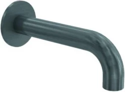 Waterevolution Flow baduitloop 15cm volledig Gun Metal T1671.GME