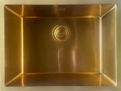 Ausmann Turt gouden spoelbak gold PVD 54x40 onderbouw vlakbouw en opbouw 1208956949