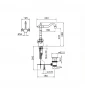 Huber Croisette Thermostatische Wastafelmengkraan Chroom CST5201021